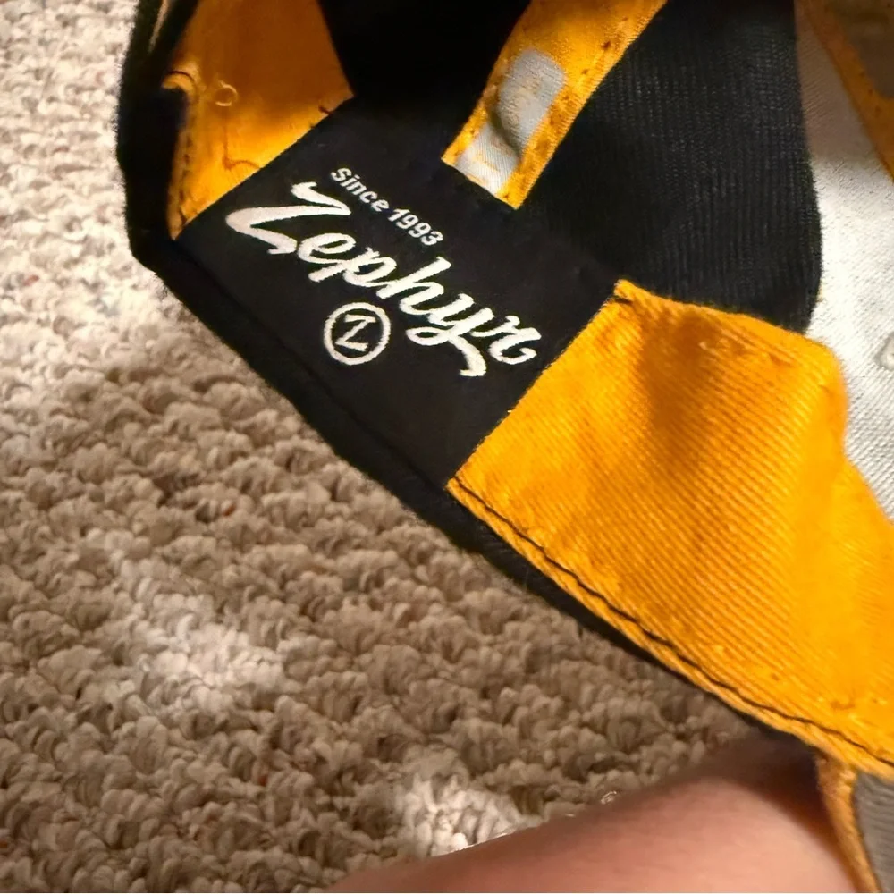 Pittsburg Penguins NHL Zephyr Adjustable Embroidered Ball Cap Hat KIDS